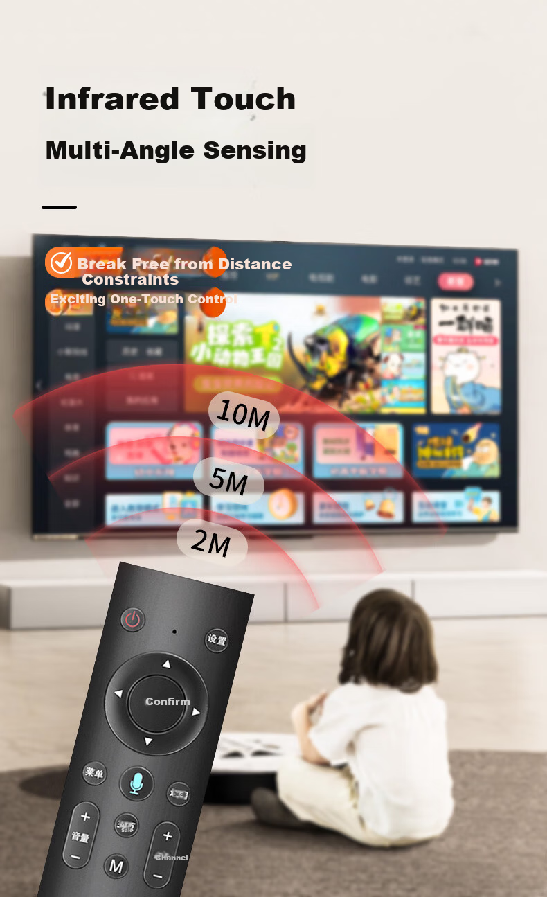 HONGXINDA Universal Remote Control for China Mobile Set-Top Box, Migu Mobile Broadband IPTV Remote Control for Magic Box 4