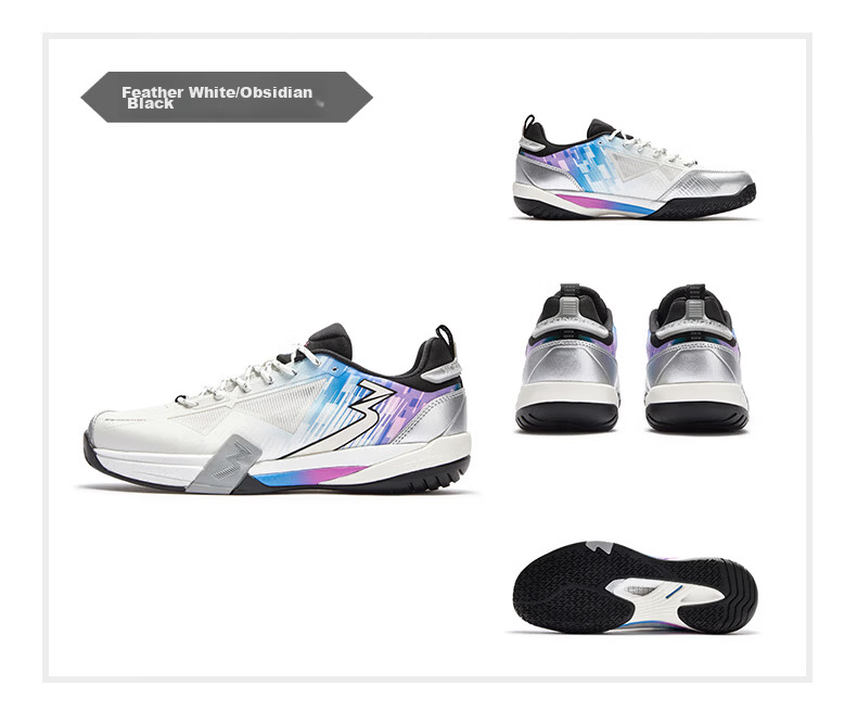 361° Men's Sports Badminton Shoes Winning PRO V2 Professional Shock Absorption Non-Slip Wear-Resistant Training Shoes 672624401-1 41