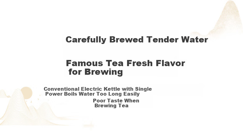 Biooner Pure Titanium Fully Automatic Water Filling Electric Kettle Tea Table Water Boiler Tea Brewing Integrated Tea Table Kettle Electric Tea Stove RY-D10 9