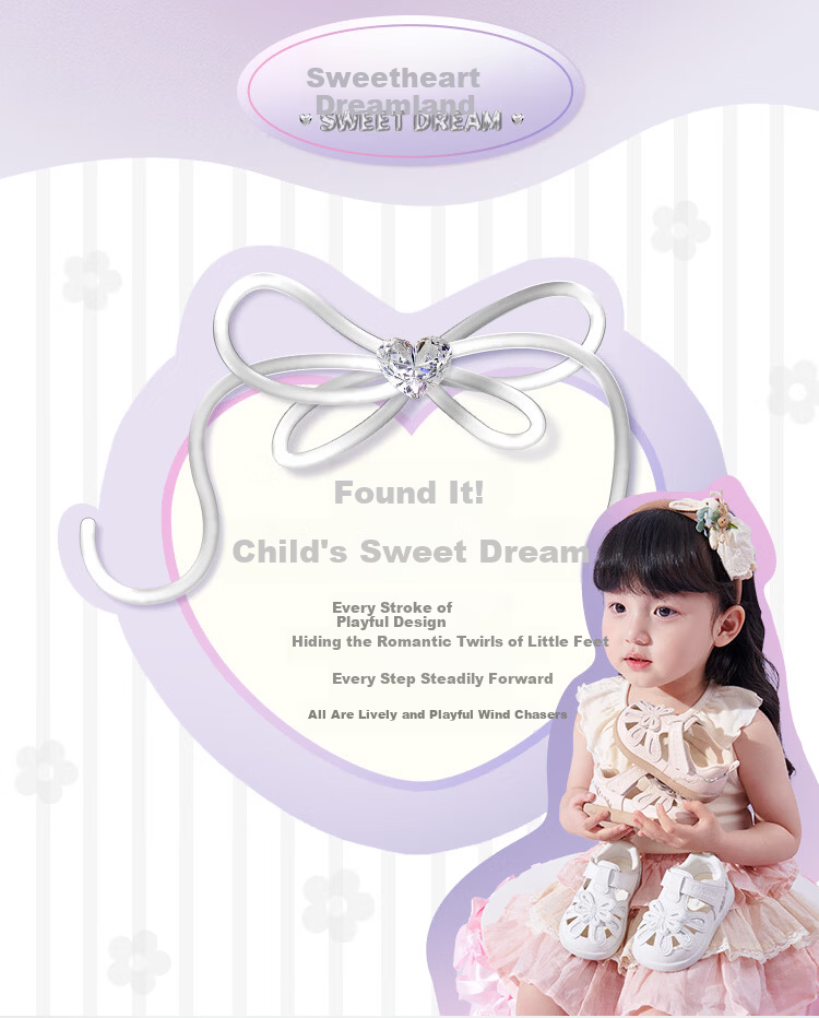 Mutong Toddler Girls Summer Sandals 26 Original Little Fairy Butterfly Princess Shoes Soft Sole Baby Walking Shoes Soft Mist Pink 23 3