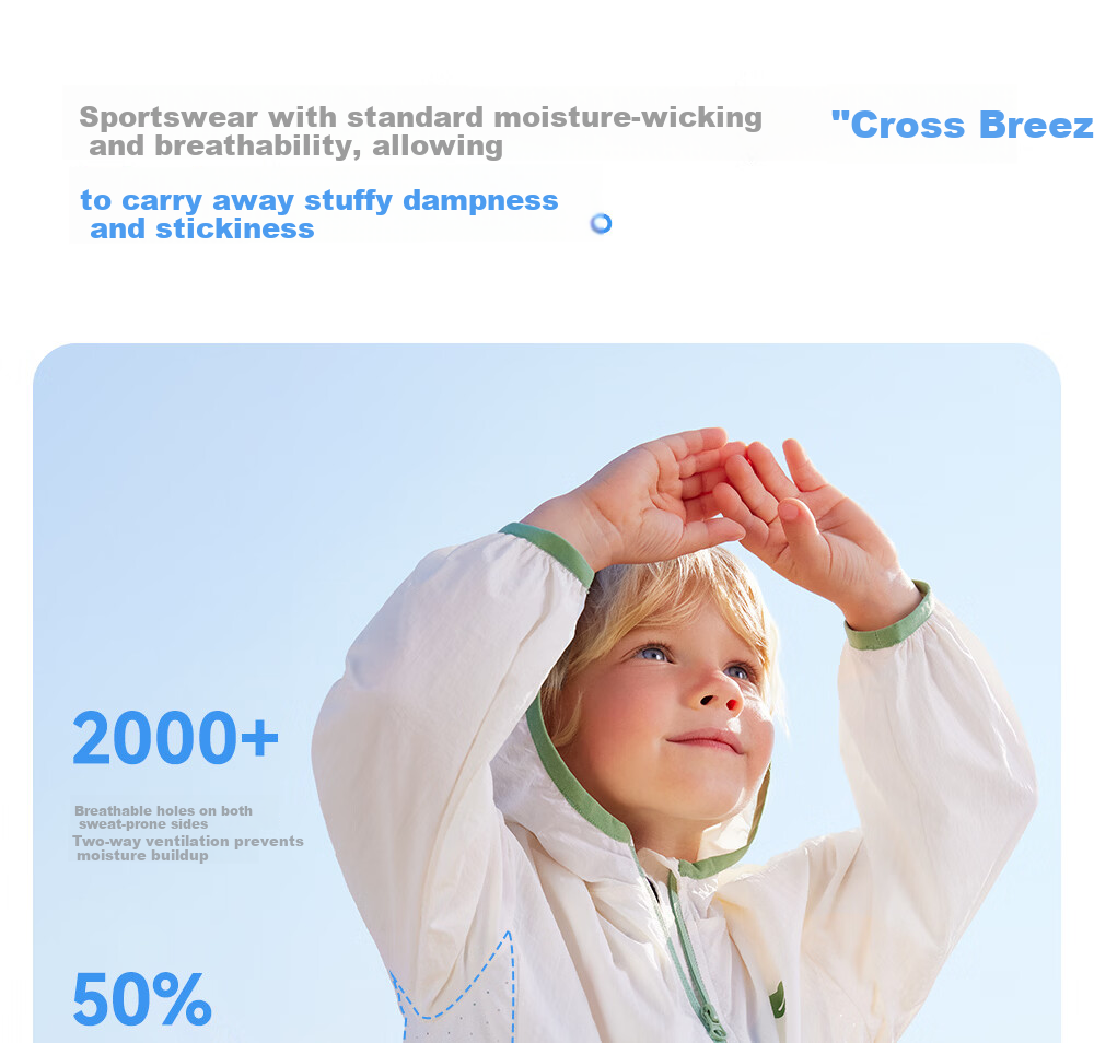 Betis Kids Lightweight Summer Sunscreen Jacket UV Protection Breathable Cooling Sunshade Coat for Boys and Girls Baby Skin Jacket 27