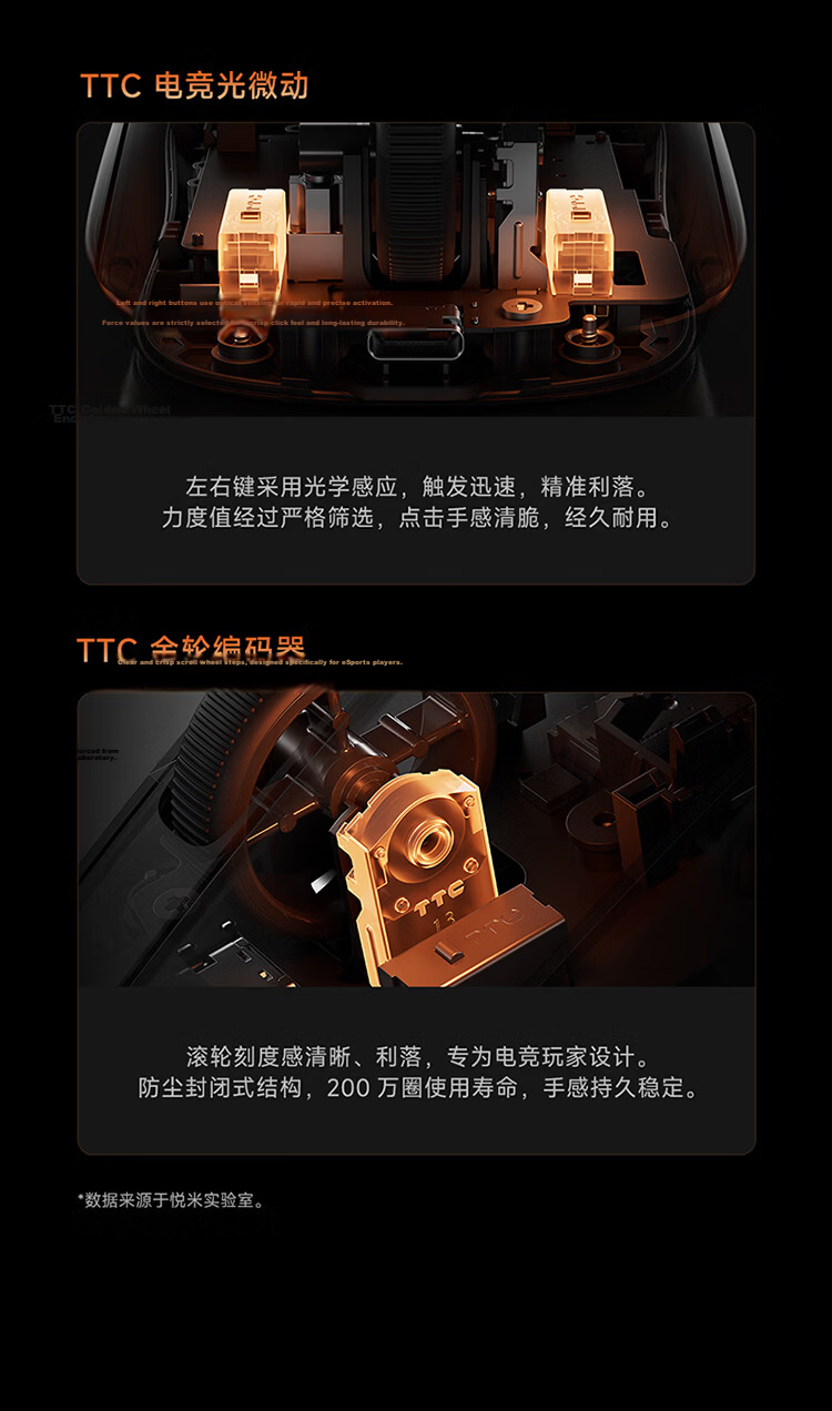 MI Mouse X1 Wireless Gaming Mouse, Dual-Mode (2.4GHz/Wired), Lightweight, 3395 Sensor, Dual 8K, 26000 DPI, for Valorant, CS2, VALORANT, LOL, Black Color 10