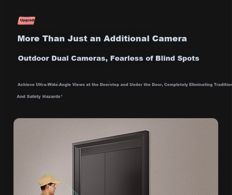 ALPHA AURORA Smart Door Lock P14FVM Upgraded Palm Vein Facial Recognition Password Lock with Free On-site Installation 18