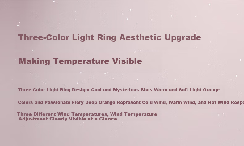 FLYCO High-Speed Hair Dryer Portable Negative Ion Hair Care Blow Dryer for Home Dormitory Fast Drying Gift for Girls Galaxy Star Ring FH6371 Color Random 12