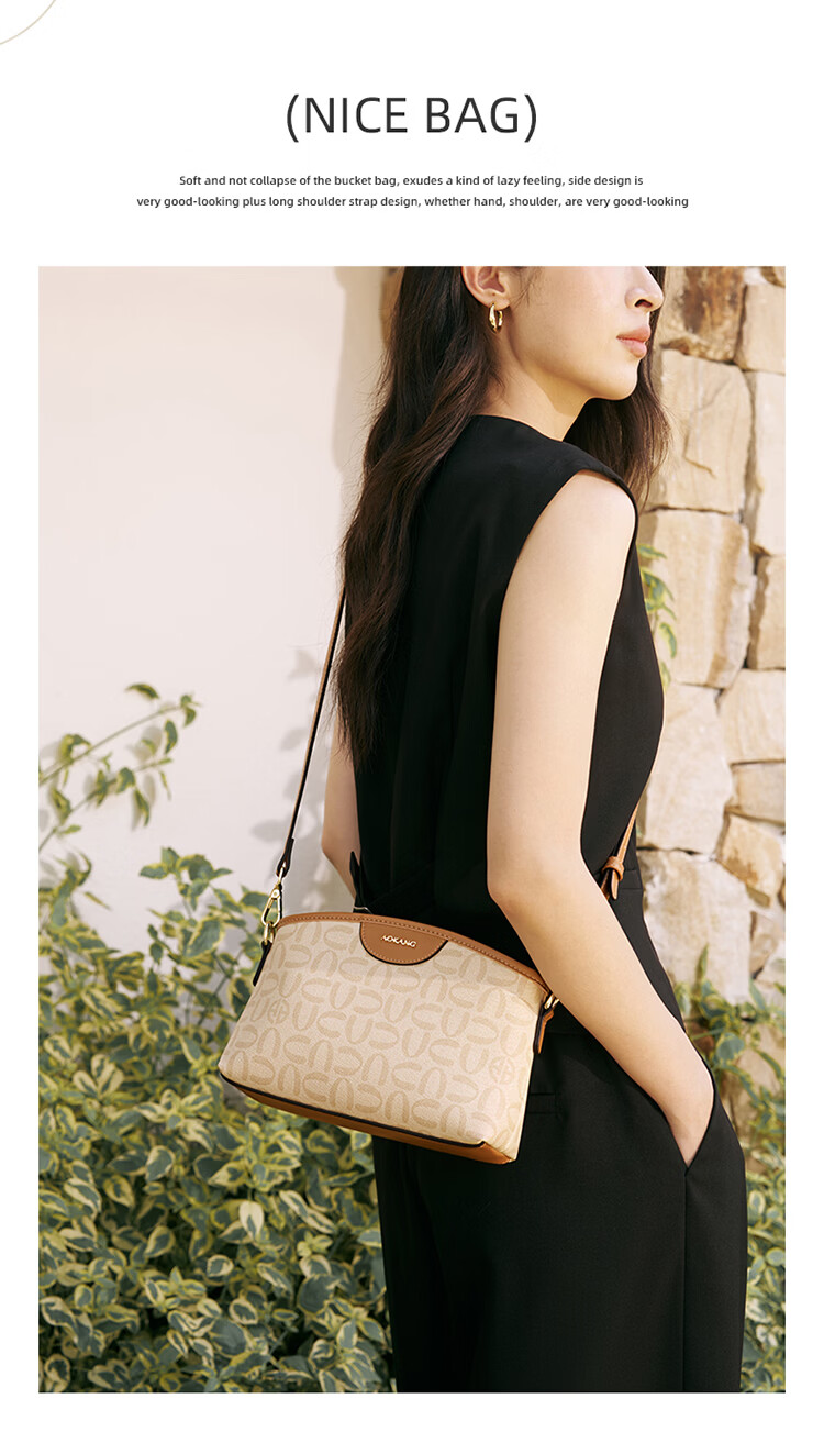 Aokang Women's Bag 2026 New Retro Small Square Phone Bag Luxury Crossbody Shoulder Bag Birthday Gift for Wife and Mom 5