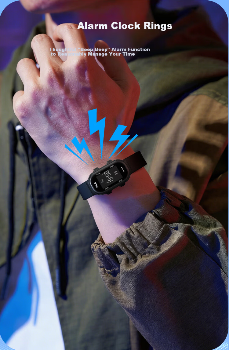 FILA Digital Watch for Men and Women, Student Watch for Middle and High School Students, Birthday Gift, Children's Electronic Wristband 6902-004 3