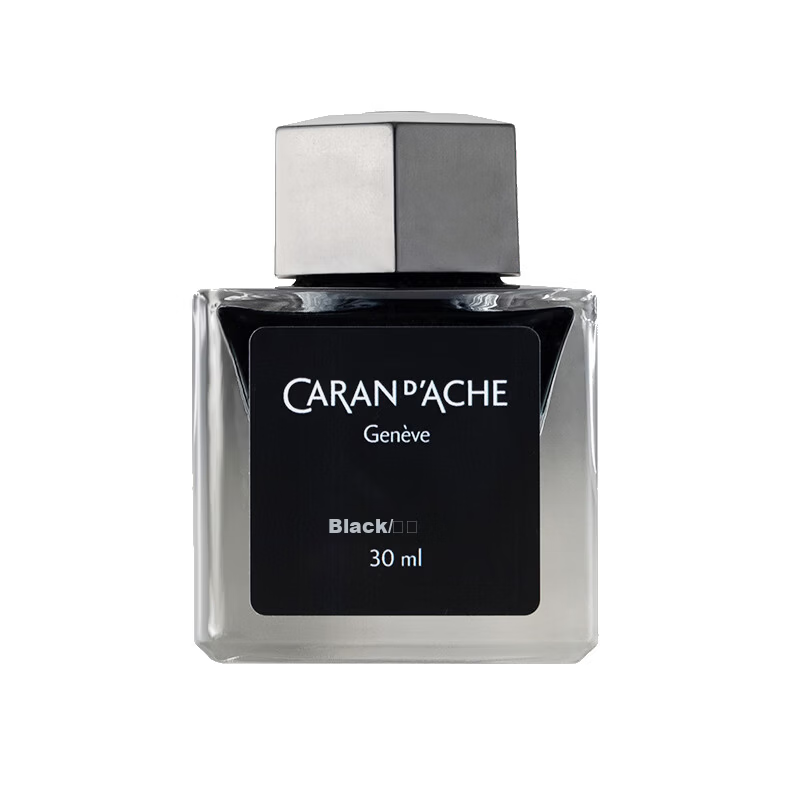 CARAN d'ACHE Swiss Imported Fountain Pen Ink Black 30ml 1