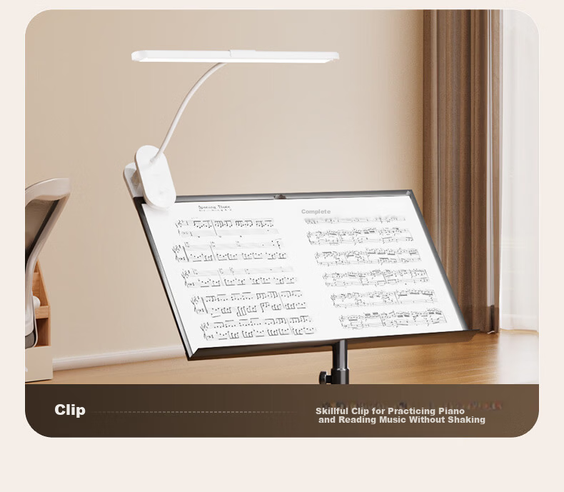 Bull Clip-On Eye Protection Desk Lamp Adjustable Clip Light Bedside Reading Lamp for Students Dormitory Multi-Scene Use 9