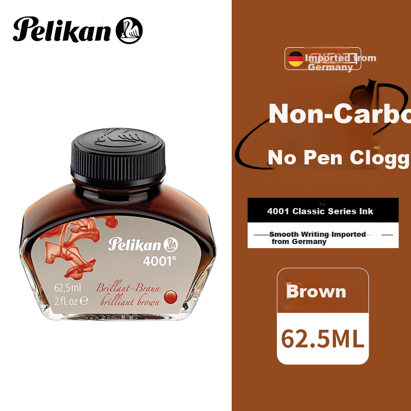Pelikan Non-Carbon Ink Fountain Pen Ink 62.5ml Blue-Violet 4001