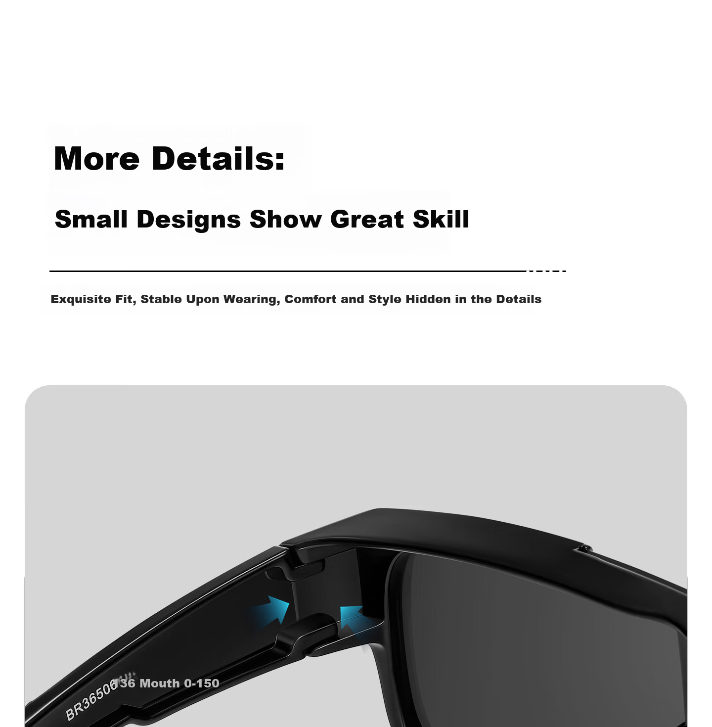 CAPONI Polarized Sports Windproof Outdoor Sunglasses for Women with Prescription Clip-On, UV Protection, Cycling and Mountaineering Goggles Compatible with Glasses 23