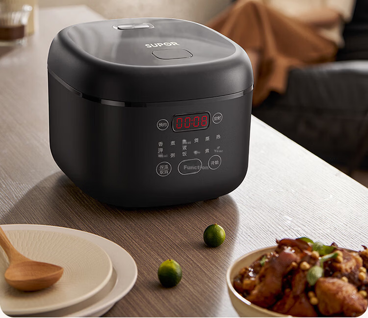 SUPOR 3L Rice Cooker Large Capacity 2-3 People Ceramic Blue Porcelain Inner Pot Multifunctional Electric Cooker Smart Reservation SF30FC1066 10