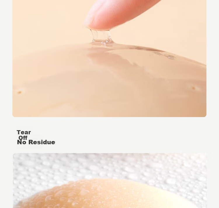 Jingshuran JD Private Label Shu Invisible Silicone Anti-Sweat Invisible Nipple Covers Round Skin Color 5 Pairs 11