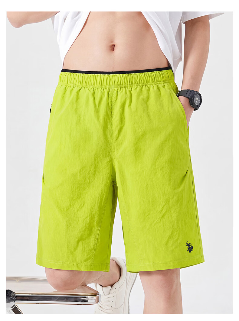 U.S. POLO ASSN. Shorts, Paul Summer Men's Casual Quick-Dry Five-Point Pants, Student Sports Pants, Father's Day Gift 31