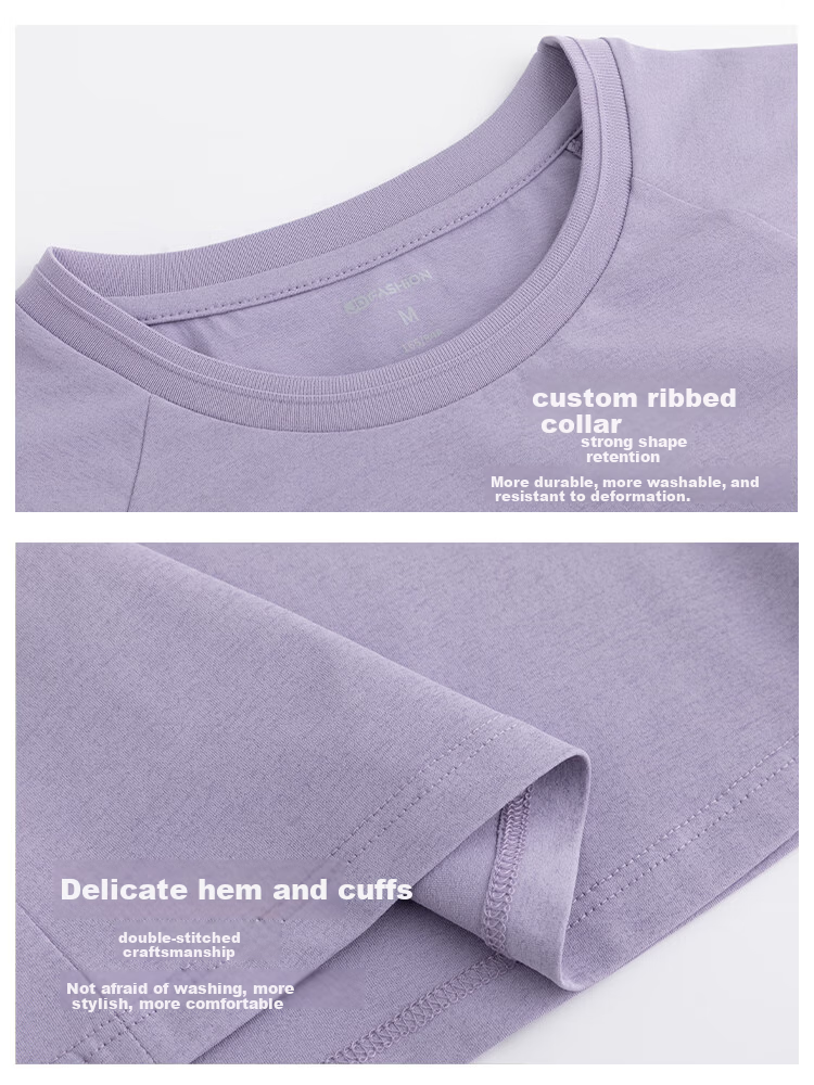 JD FASHION JD Self-Operated Women's Lightweight Breathable Quick-Dry Slimming Functional Crew Neck Short Sleeve T-Shirt 11