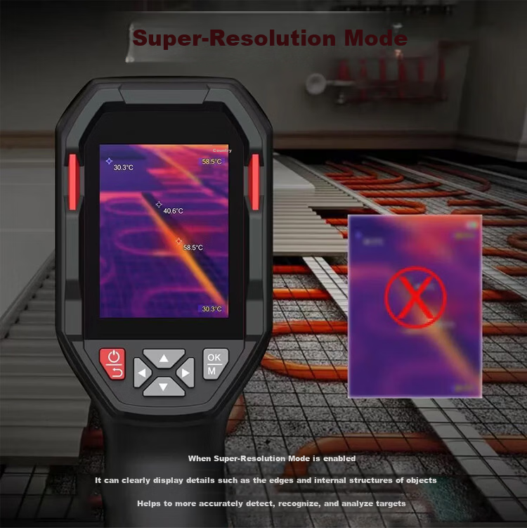 HABOTEST Huabo Mobile Thermal Imager Infrared Thermal Detection Temperature Measurement Outdoor Handheld Thermal Imager HT821A 5