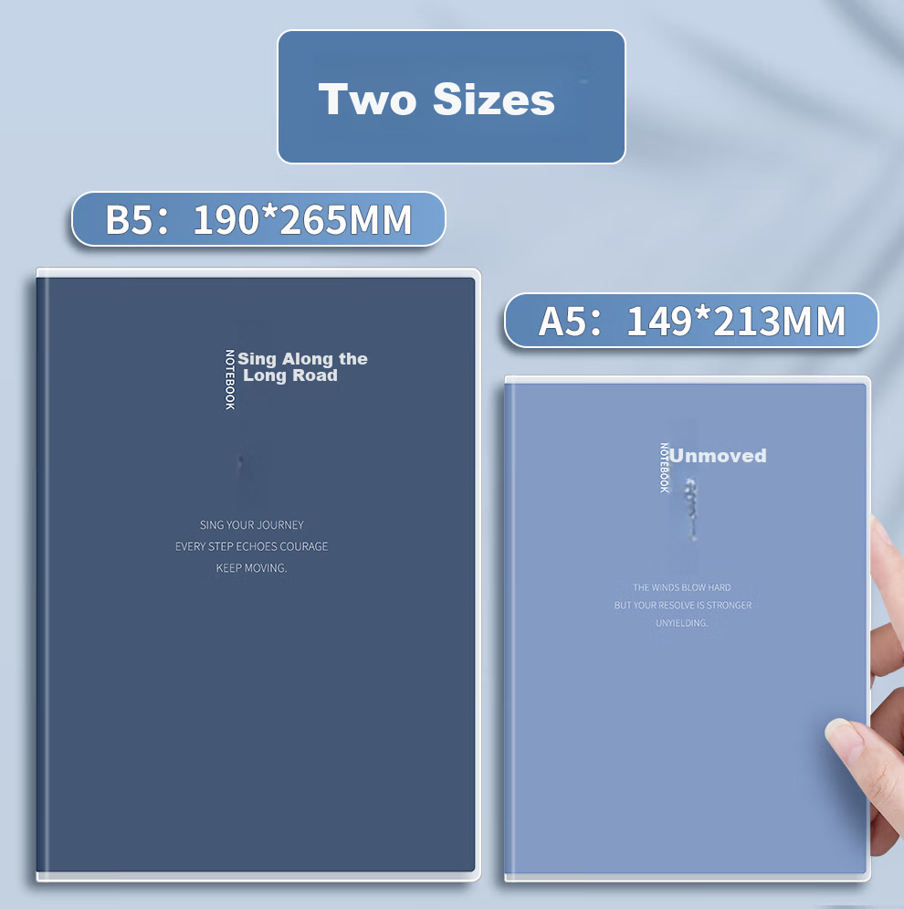 Faramon Back-to-School Essential 4-Pack B5 64-Page Thickened Softcover Notebooks High-Quality Student Error Correction Class Notes Graduate Exam Diary Dark Color Edition 6