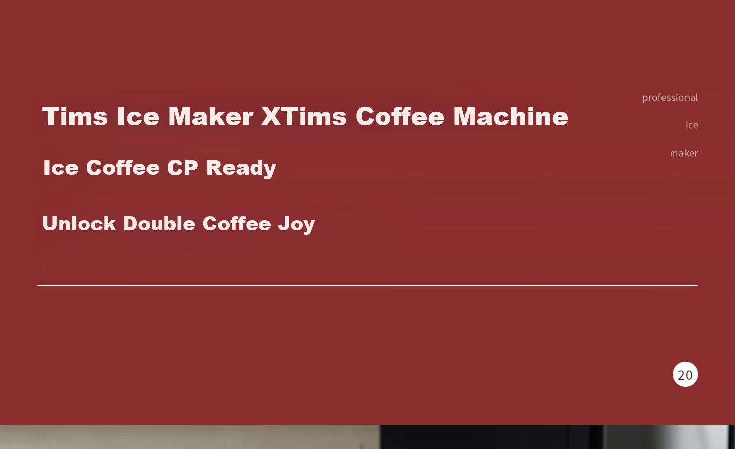 Tim Hortons 【Price Guarantee 618】Tianhao Z3 Home Small Fully Automatic Ice Maker One-Key Cleaning Bullet Ice Adjustable Mini Dormitory Ice Maker Red 32