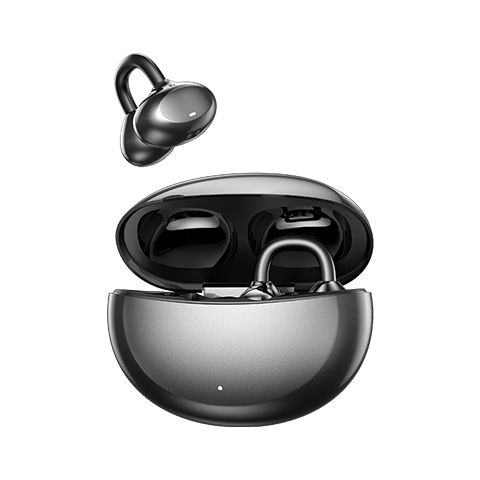 Zhongguo [Flagship Top Model | AI Translation Earbuds] Bluetooth Clip-On Bone Conduction Open Wireless Non-In-Ear Sports Running Gaming Long Battery Life