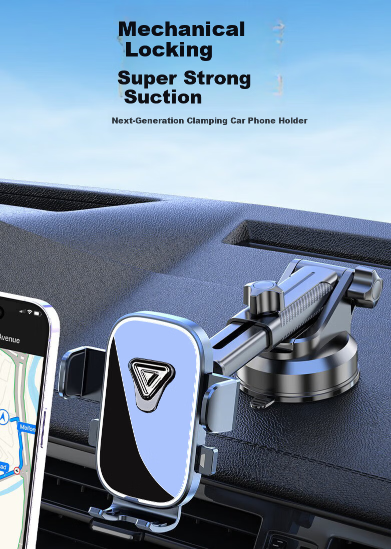 Xuanqin Xuanxiang Car Phone Holder Automotive Navigation Mount 2026 New Multifunctional 360-Degree Rotatable Suction Cup Type 1