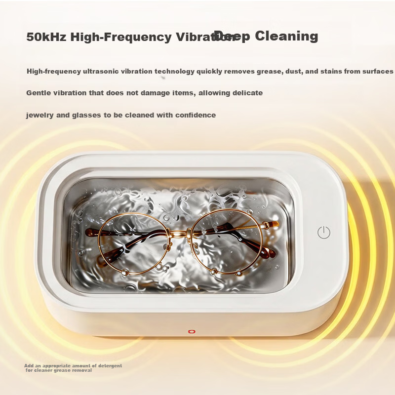 JD Jingzao Ultrasonic Cleaner 304 Stainless Steel 400ml for Glasses, Braces, Jewelry, Watches, and Watch Straps