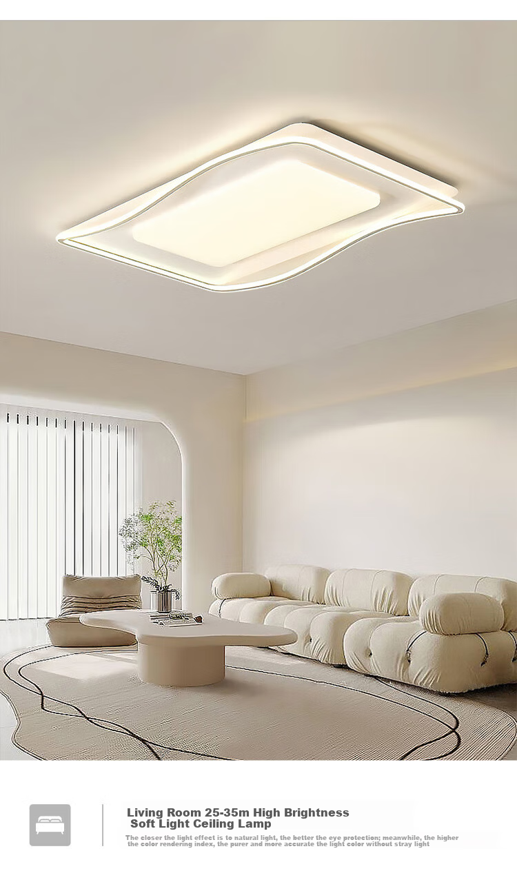 MICOE Purui Eye Protection LED Ceiling Light for Bedroom Study Children's Room Modern Zhongshan Lighting Full House Lighting with Installation Package 9