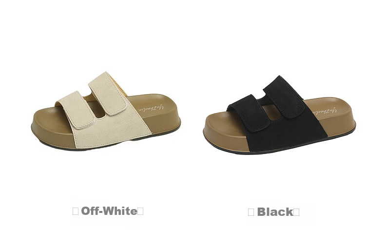 YUZHAOLIN Women's Birkenstock Style Summer Fashion Fairy Casual Thick Sole Slide Sandals 4