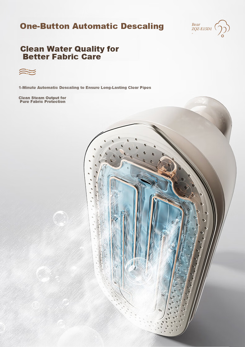 Bear Titanium Hanging Garment Steamer Handheld Portable Desktop Steamer 90g/min High Steam Electric Iron 2026 New Model ZQZ-E15D1 10