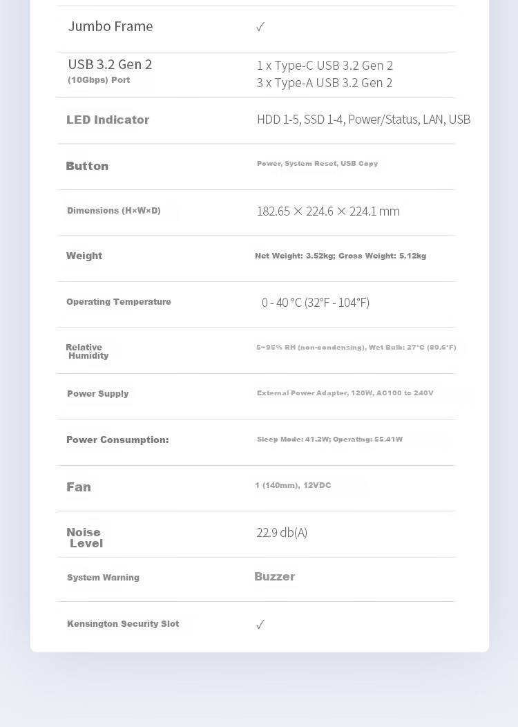 QNAP TS-h973AX 32GB 9-Bay 10GbE NAS Network Storage Server Hybrid Drive Configuration Private Cloud Disk (No Internal Hard Drive) 10