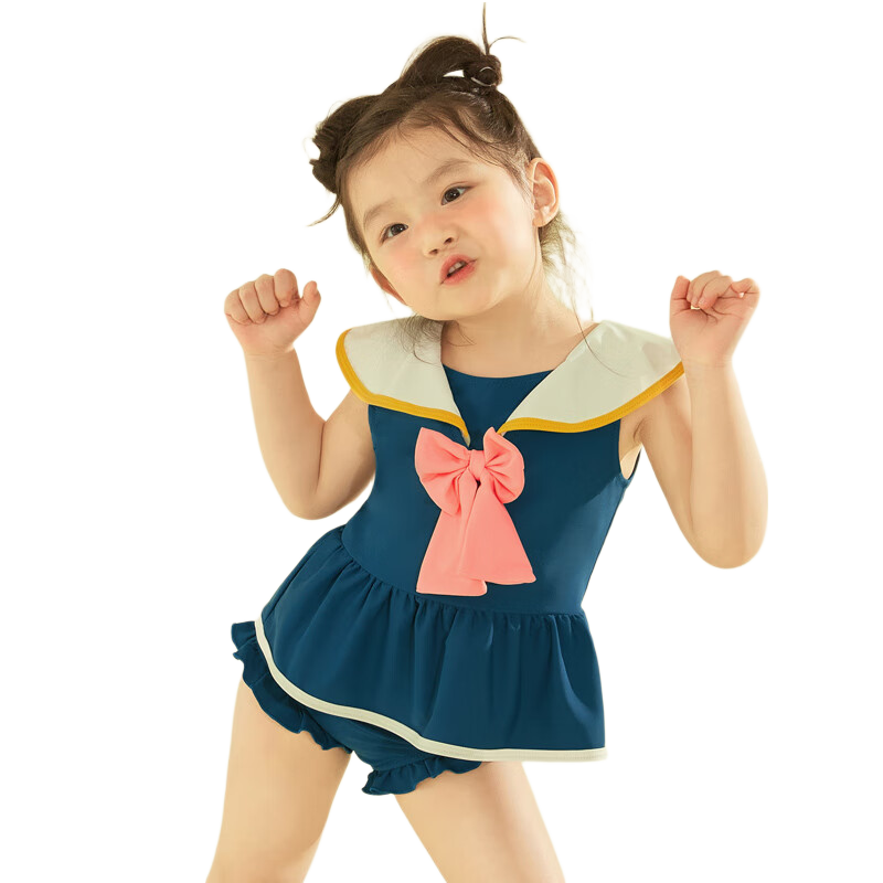 Adoreswim 2025 New One-Piece Swimsuit for Older Children, Summer Sun Protection Professional Swimwear for Girls And Toddlers