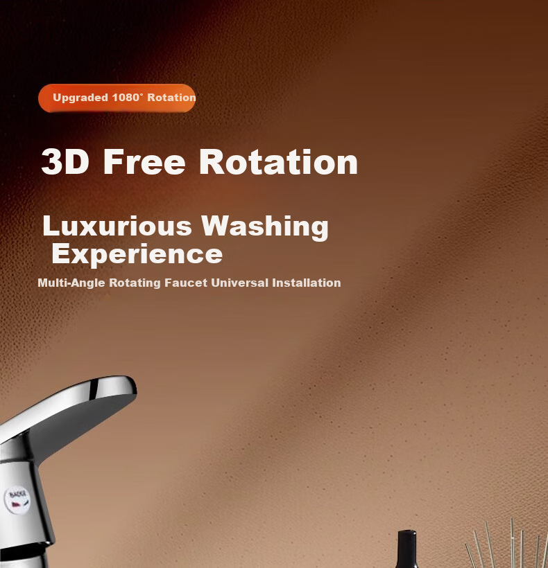 WUZORY [Germany] Faucet Extender Extension Kitchen Basin Sink Universal Rotatable Connector W137 2
