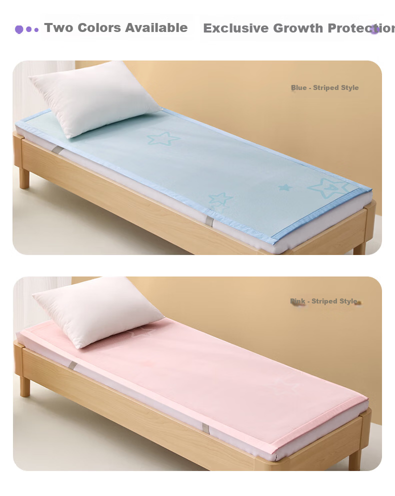 Luolaikids Infant A-Class Antibacterial Mite-Resistant Machine-Washable Ice Silk Baby Cooling Mat Summer 56*100cm 10