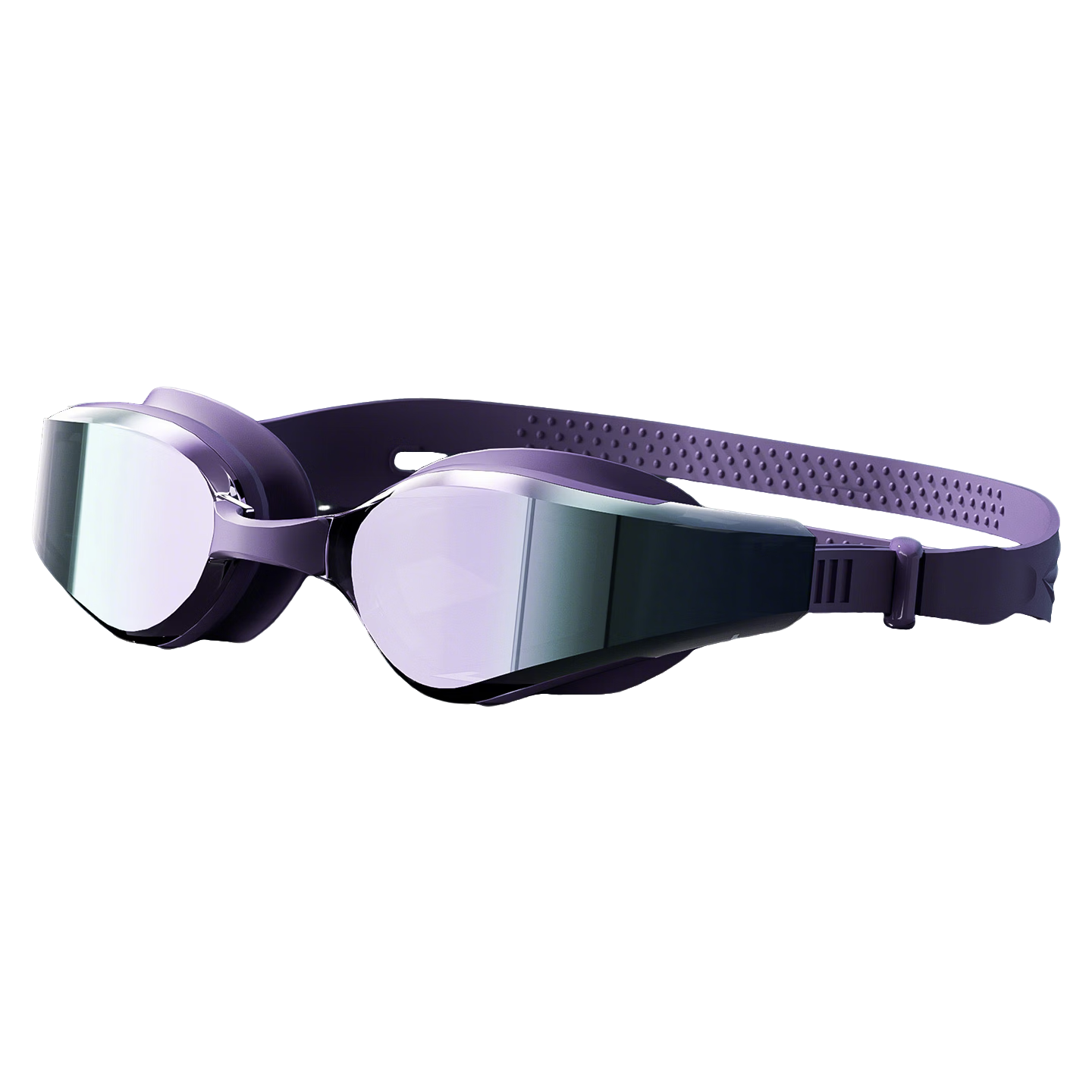 ANTA Swimming Goggles Unisex HD Coated Anti-Fog Professional Advanced Racing Swim Eyewear Purple Flat Lens