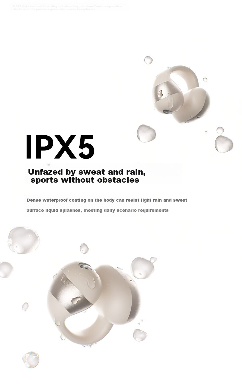 Jinyun [2026 Latest Model | World's No.1 Sales] Bluetooth Clip-On Wireless Open-Ear Bone Conduction Earphones for Running and Cycling with Ultra-Long Battery Life 19