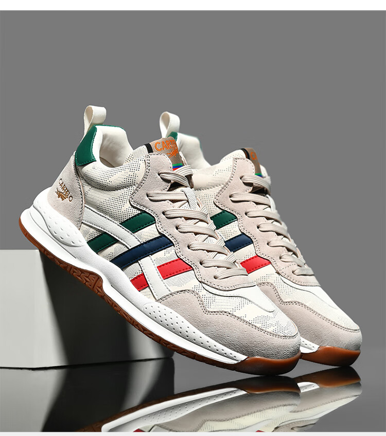 CARTELO Men's Shoes, Breathable Casual Sports Sneakers, Autumn And Winter Outdoor Jogging Hiking Travel Retro Versatile Classic New Style 24