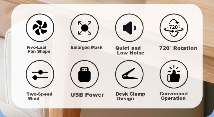 JD Jingzao Handheld Mini Fan Ice Cooling Fan Long Battery Life LED Display Desktop Fan USB Rechargeable Portable Outdoor Travel Camping 100-Speed Wind Gift 2