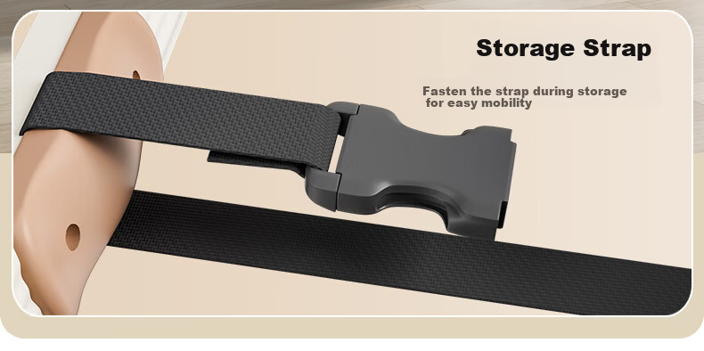Wenna Household Telescopic Ladder Foldable Multifunctional 5-Step Carbon Steel A-Frame Adjustable Ladder 10