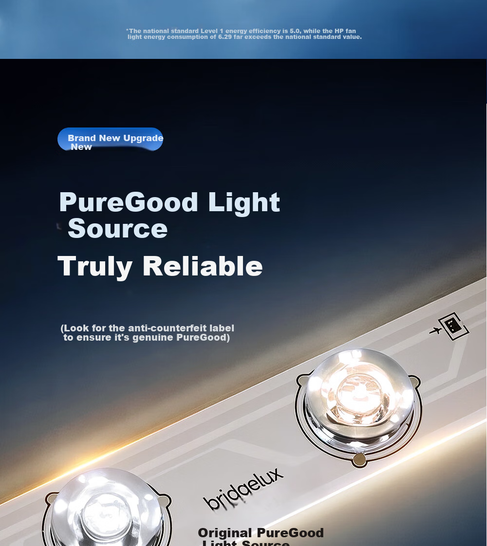 Dell Restaurant Ceiling Fan Light with Invisible Blades, Bedroom and Living Room Quiet Eye-Protecting High-Power Home Fan Light Fixture 6