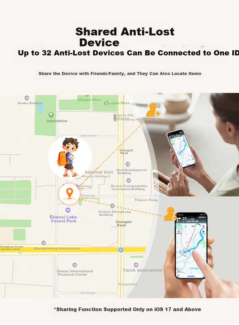 GDGO Apple AirTag Locator Anti-Lost Hidden Tracker Baby Shoelace Children Elderly Smart Bluetooth Waterproof Backpack Tracker 8