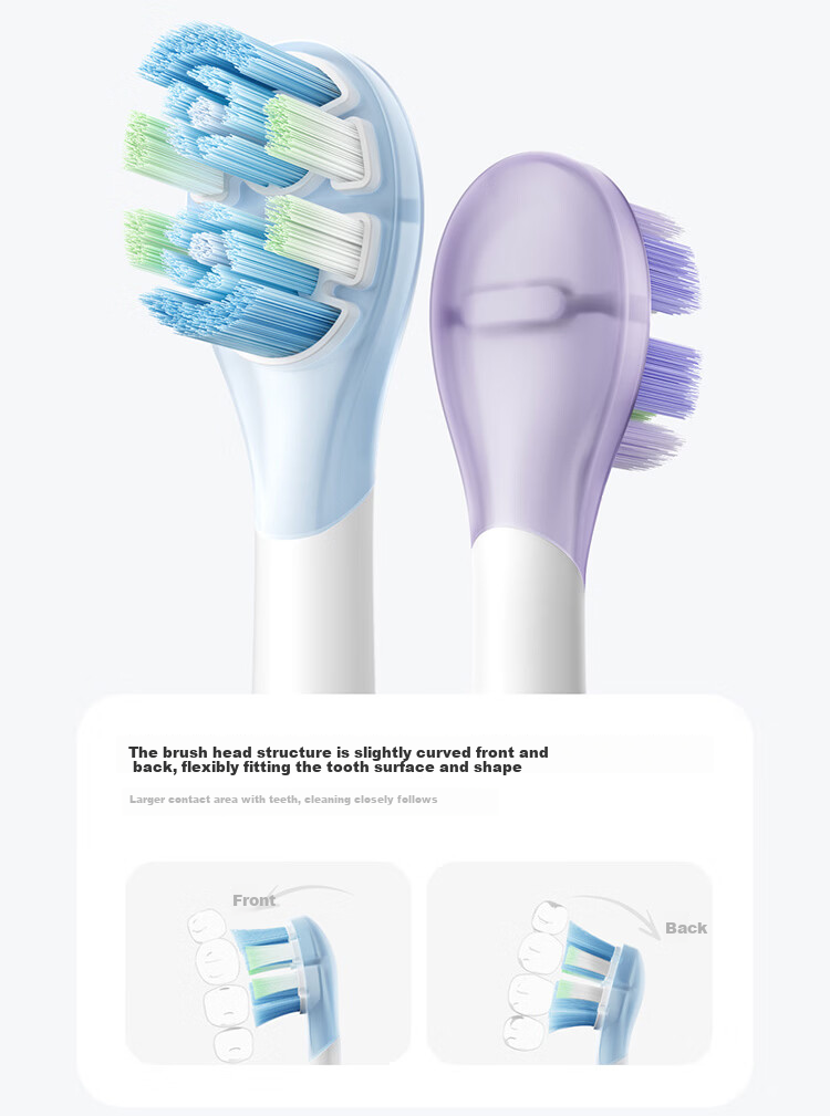 Mijia Kids Shock-Absorbing Cleaning Brush Head Price Guarantee 618 4