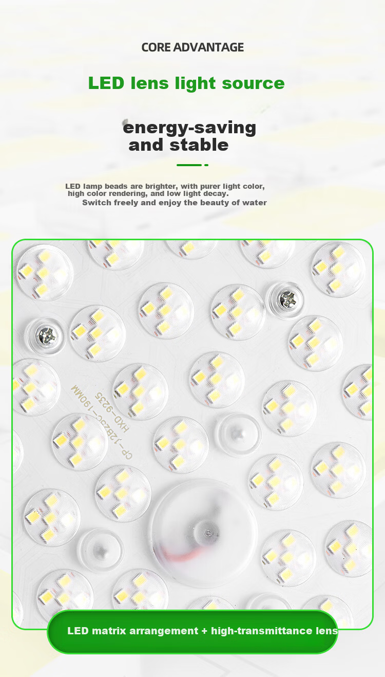 Biuyum LED Industrial Workshop Light Factory Warehouse High Power 200W Pendant Chain Mining Lamp White Light 10