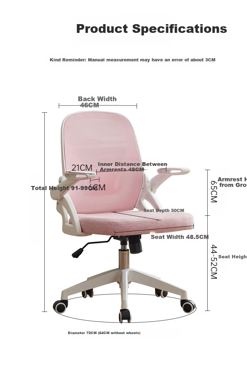 Kuka Home F05 Computer Chair Ergonomic Office Chair for Home Long Sitting Student Study Desk Chair Gaming Chair 18