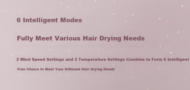 FLYCO High-Speed Hair Dryer Portable Negative Ion Hair Care Blow Dryer for Home Dormitory Fast Drying Gift for Girls Galaxy Star Ring FH6371 Color Random 11