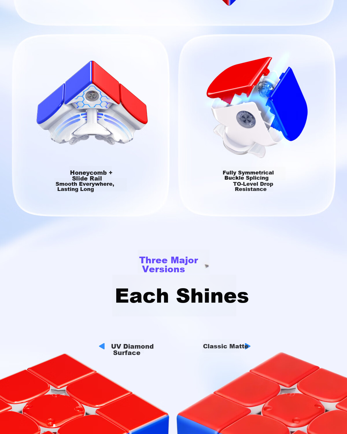 GAN Cube Smart 3x3 Children's Educational Puzzle Magnetic Online Competition AI Teaching June 1st Gift i4Leap Matte 16