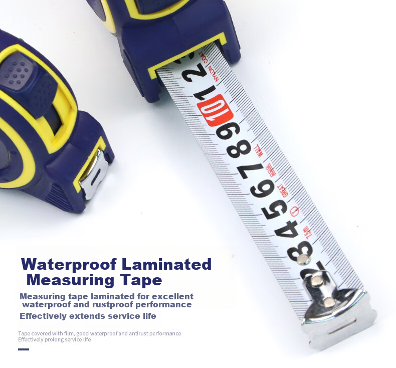 The Great Wall Steel Tape Measure First-Class Precision National Standard Tape Measure Thickened Anti-Drop High Precision Measuring Tape 2m*16mm 017142 4