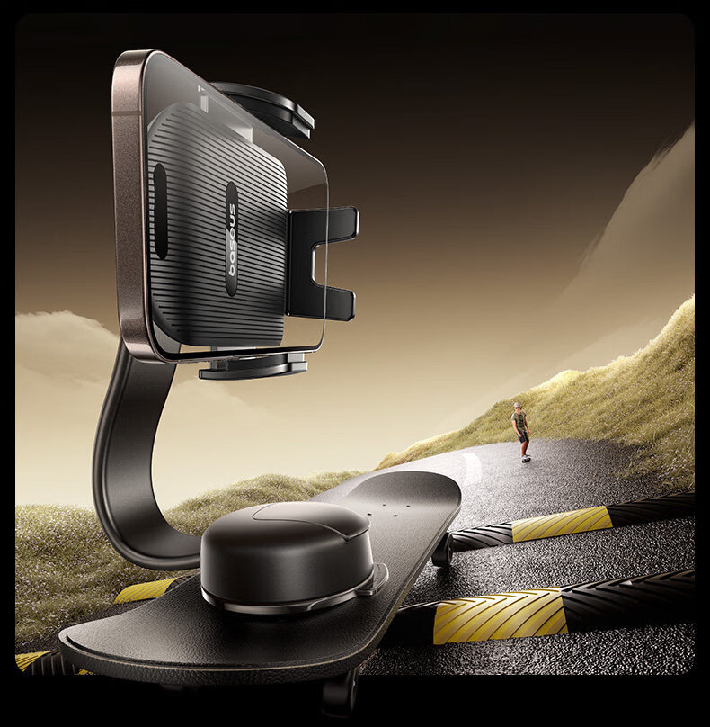 BASEUS Car Phone Holder Vacuum Suction Cup Dashboard Mount Universal Car Navigation Stand 2026 New Model 20