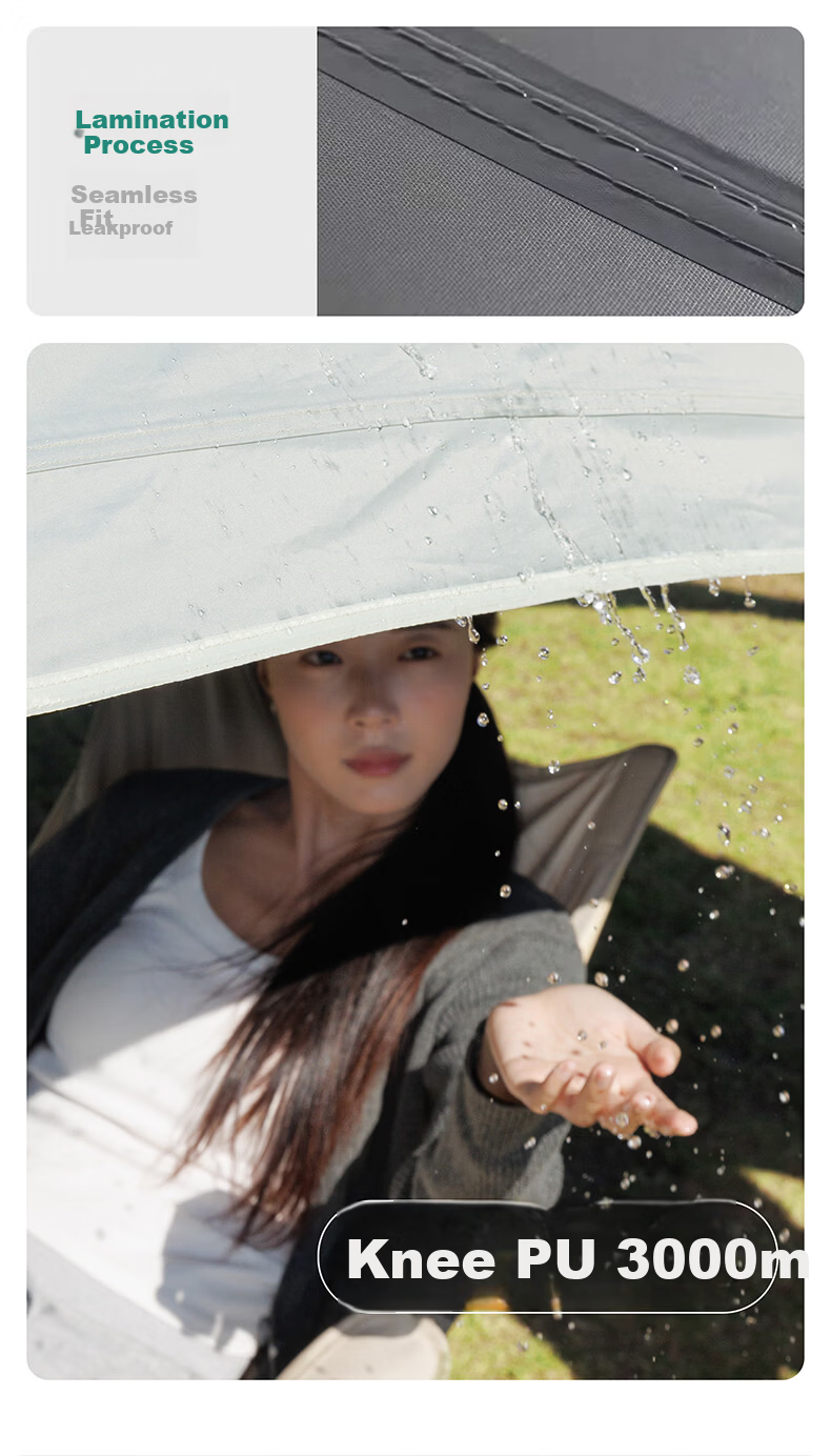Shanfei Liuhe Swallowtail Canopy Windproof Blackout Outdoor Camping Sunshade Quick Setup Lazy Canopy Tent Awning 10