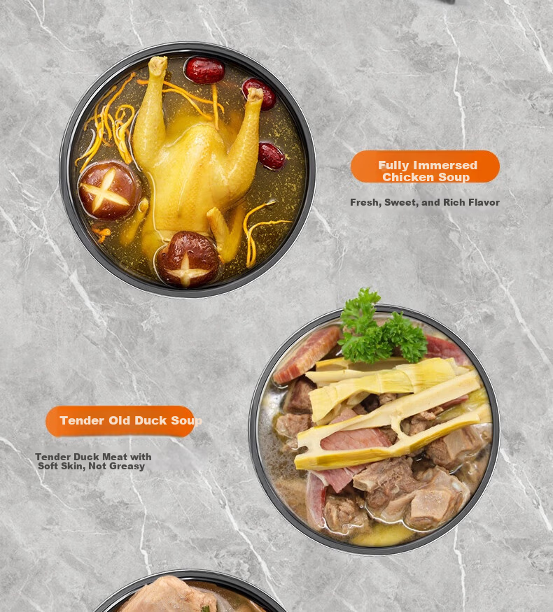 Joyoung ZMD Anxin Series Electric Pressure Cooker 70kPa High-Pressure Inner Pot 21% Deeper Intelligent Heating 900W Reservation Timer 5L Dual Pot Rice Cooker Soup Stew Y-50H50 9