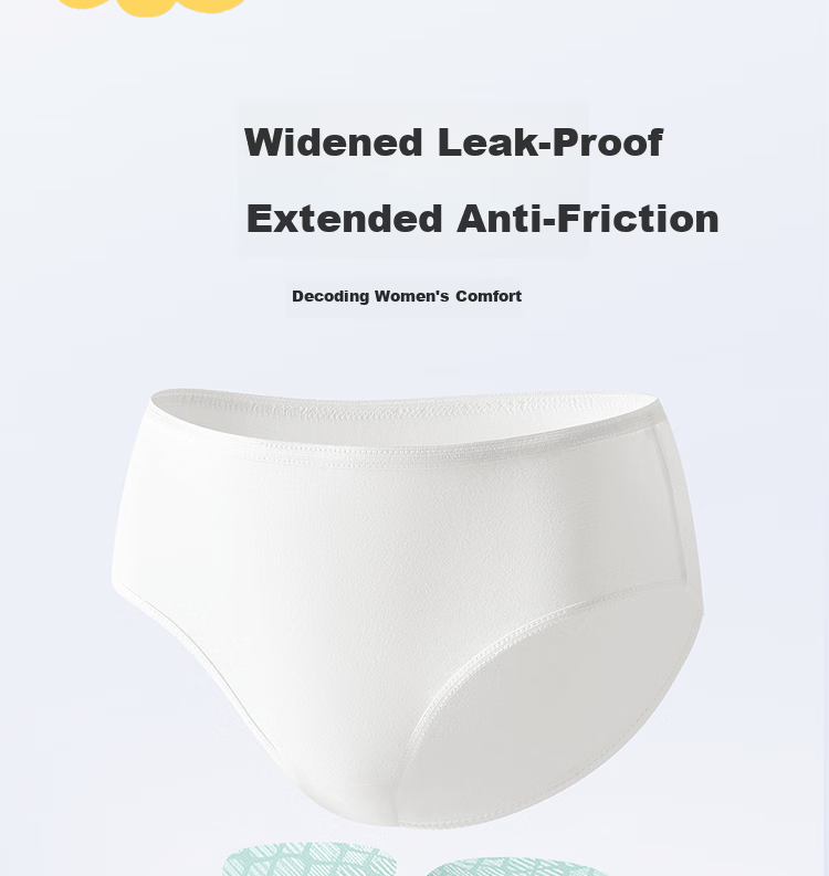 REALLOVE·F Disposable Women's Underwear Medical Grade Cotton Sterile Travel Maternity Postpartum Plus Size Daily Use Shorts 23
