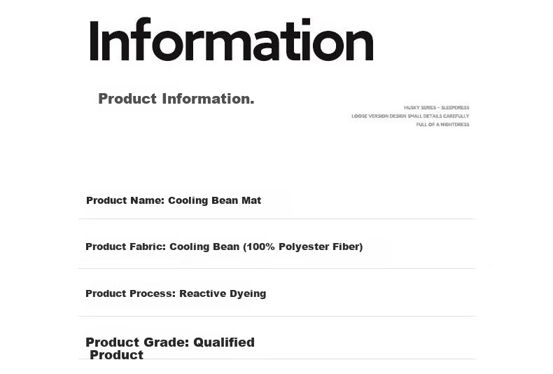 WITCEMEY Ice Silk Cooling Mat 1.5m x 2m Summer Washable Machine Washable A-Class Baby Bed Sheet Soft Cooling Mat Three-Piece Set 18