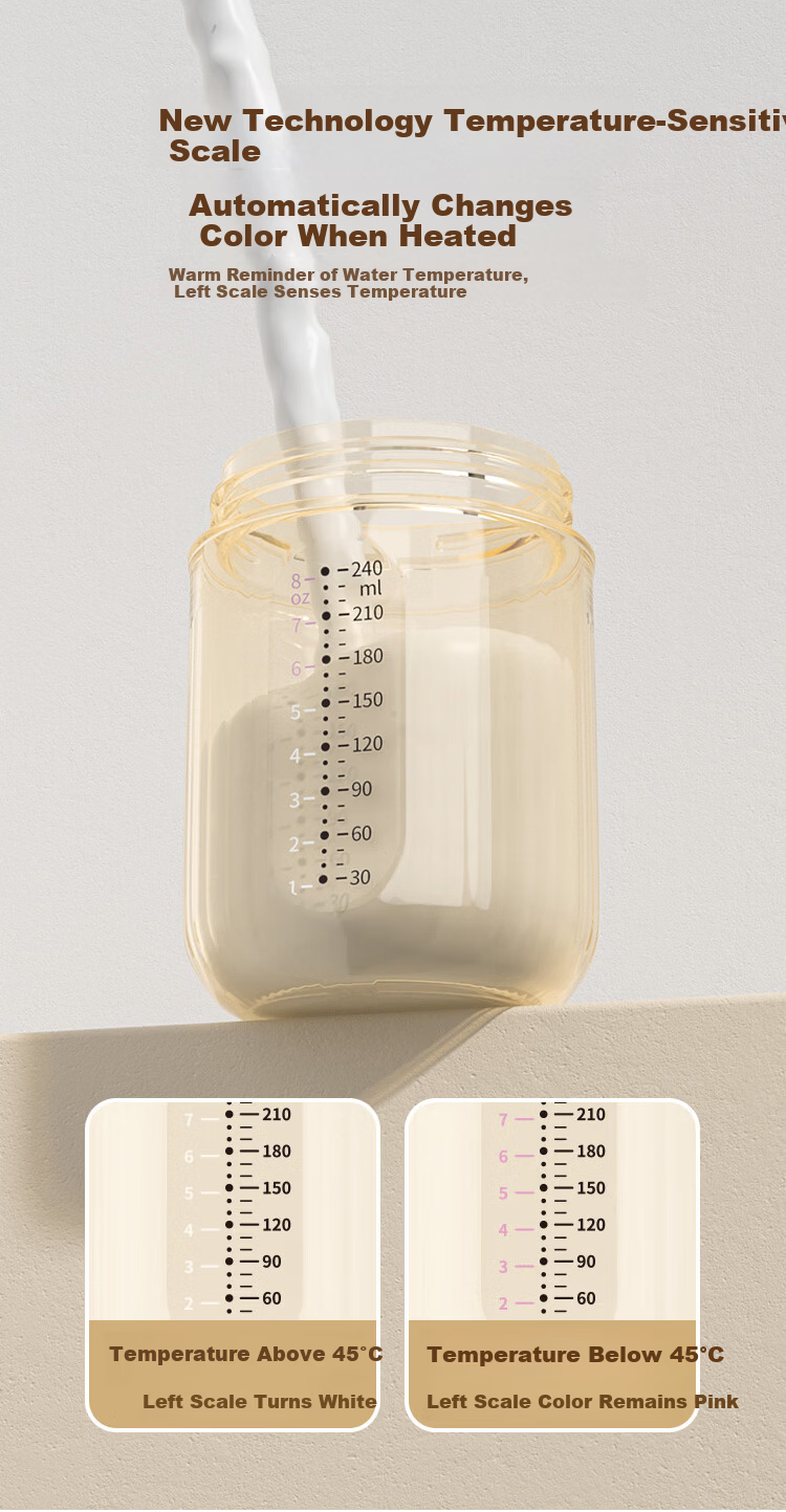 MINITUTU PPSU Baby Bottle, Anti-Colic, Anti-Spitting, Anti-Choking, Suitable for Breast Milk, 240ml 4